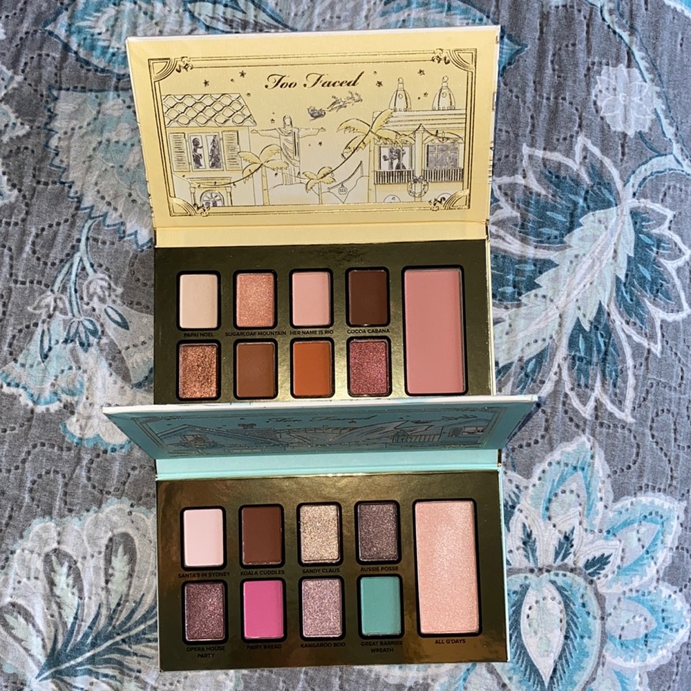 Limited edition Too Faced makeup palettes